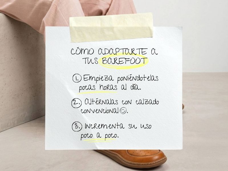 Transición al calzado respetuoso
